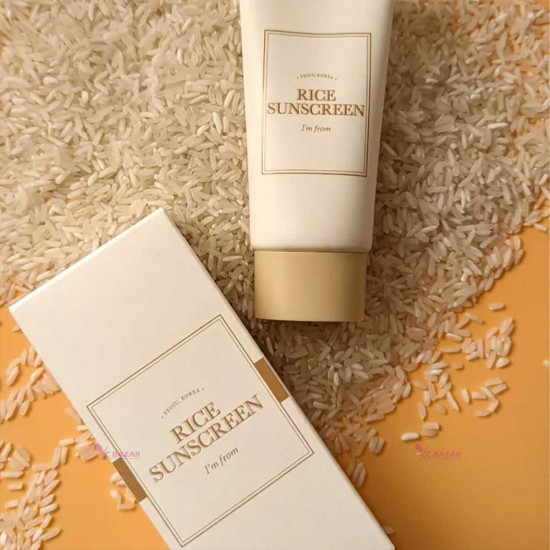 IM FROM - Rice Sunscreen 50ml IM FROM - Rice Sunscreen 50ml